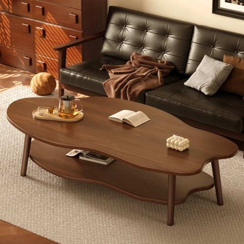 Modern irregular wooden coffee - irregular,