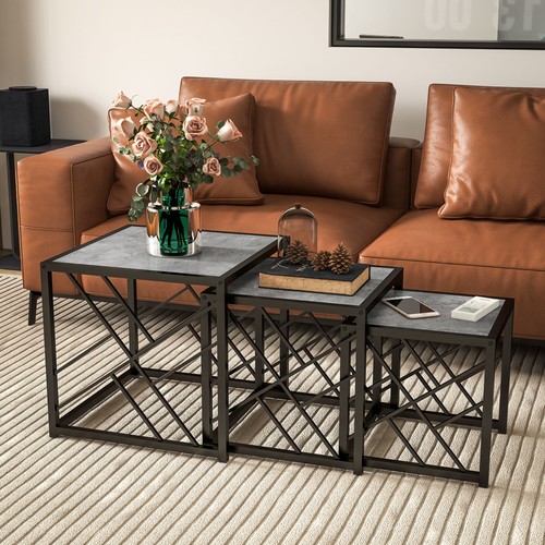 Set nesting coffee tables - set, 3