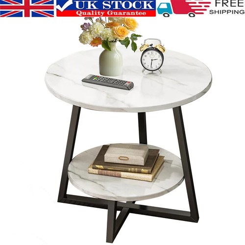 Round tier coffee table side - round,