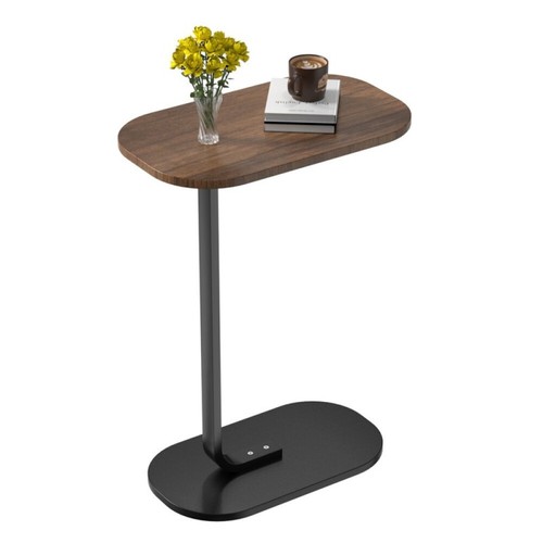 Shaped compact sofa side end - compact,