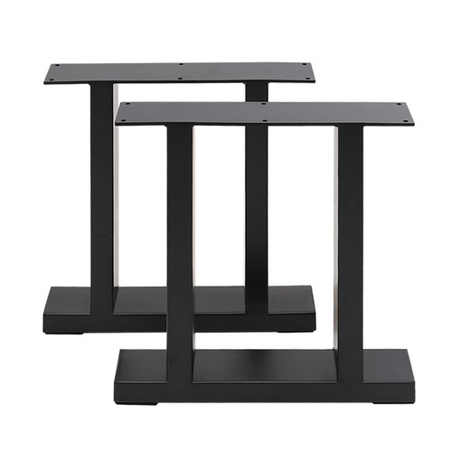 Steel table legs trapezium - table,